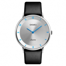 Relógio Unissex Skmei Analógico 1263 Prata e Azul